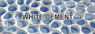 white cement