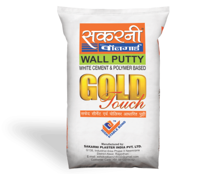 Gold touch wall putty